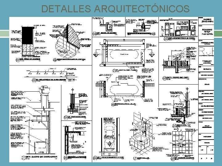 DETALLES ARQUITECTÓNICOS 