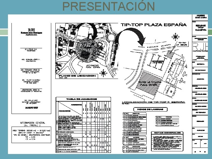 PRESENTACIÓN 