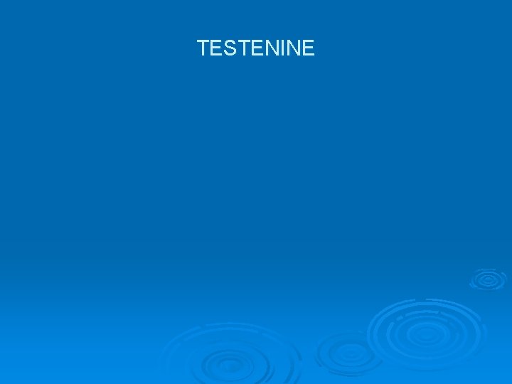 TESTENINE 