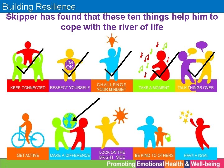 Building Resilience Skipper has found that these ten things help him to cope with