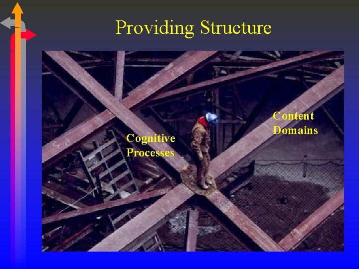 Providing Structure Cognitive Processes Content Domains 