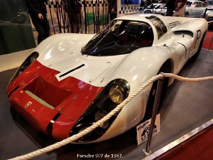 Porsche 907 de 1967. 