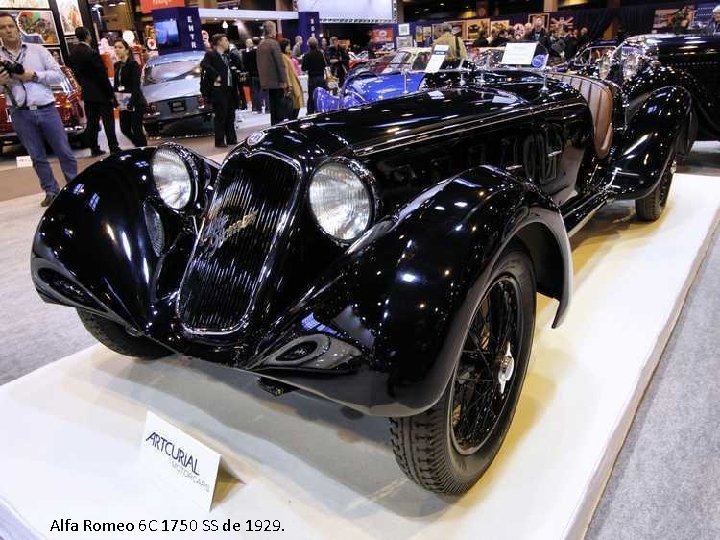 Alfa Romeo 6 C 1750 SS de 1929. 