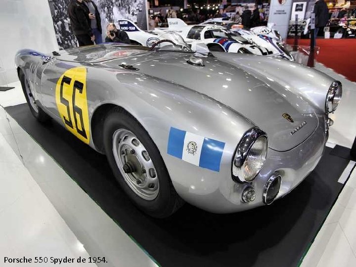 Porsche 550 Spyder de 1954. 