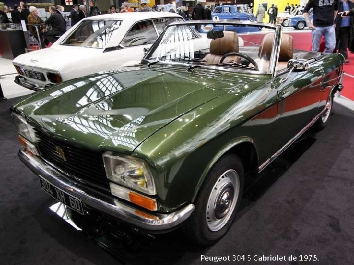 Peugeot 304 S Cabriolet de 1975. 