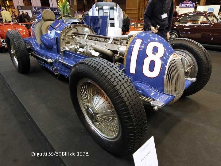 Bugatti 59/50 BIII de 1938. 