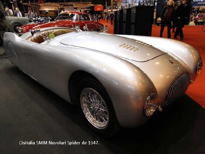 Cisitalia SMM Nuvolari Spider de 1947. 