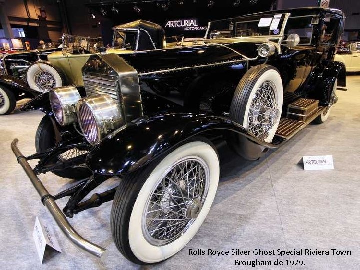 Rolls Royce Silver Ghost Special Riviera Town Brougham de 1929. 