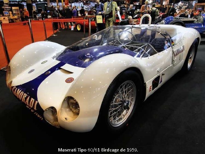 Maserati Tipo 60/61 Birdcage de 1959. 