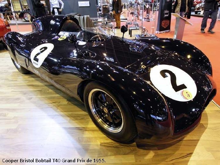 Cooper Bristol Bobtail T 40 Grand Prix de 1955. 