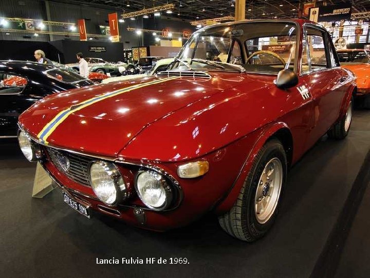 Lancia Fulvia HF de 1969. 