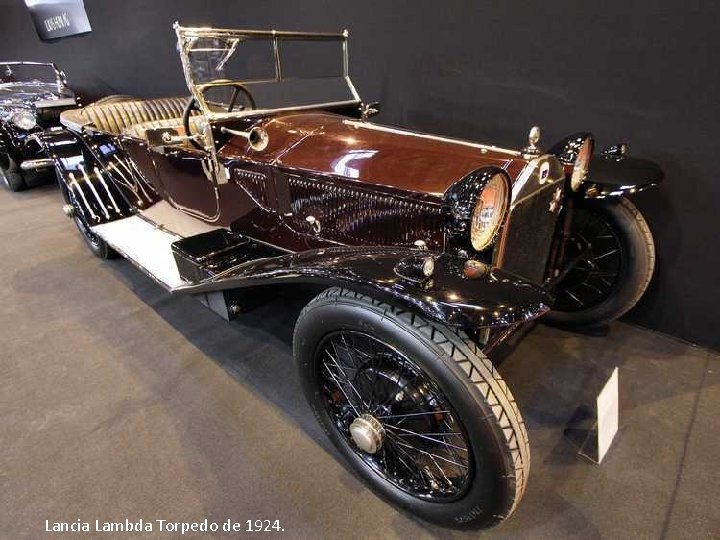 Lancia Lambda Torpedo de 1924. 