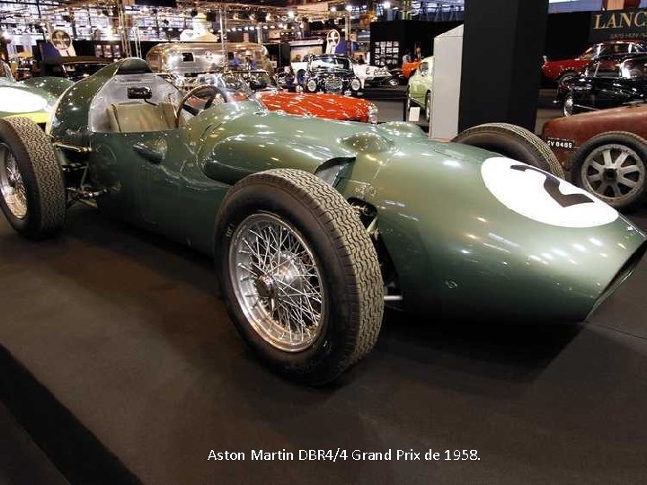 Aston Martin DBR 4/4 Grand Prix de 1958. 