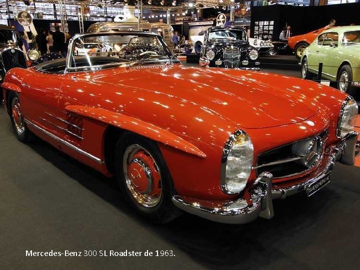 Mercedes-Benz 300 SL Roadster de 1963. 