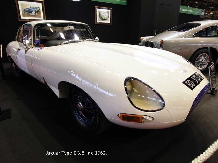 Jaguar Type E 3. 8 l de 1962. 