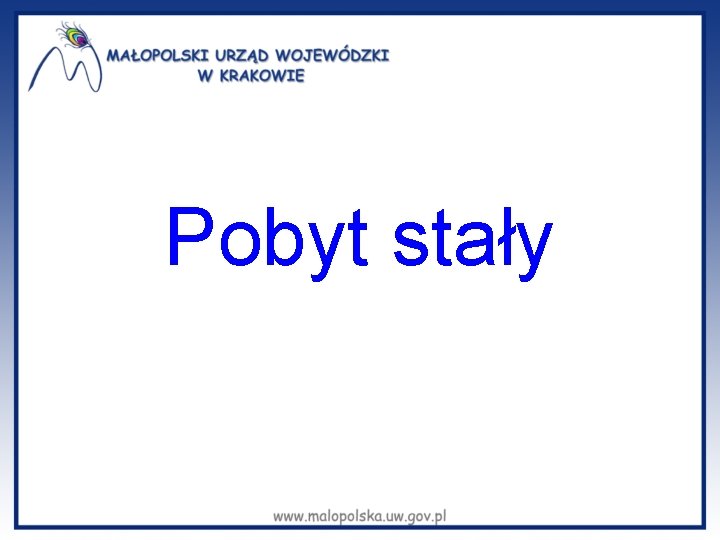  Pobyt stały 