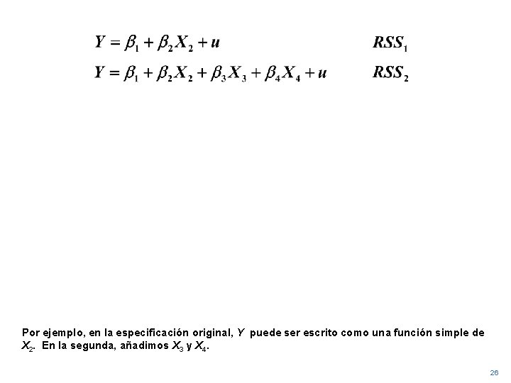 Por ejemplo, en la especificación original, Y puede ser escrito como una función simple