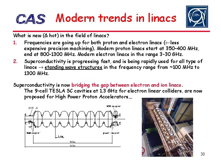 Modern trends in linacs What is new (& hot) in the field of linacs?