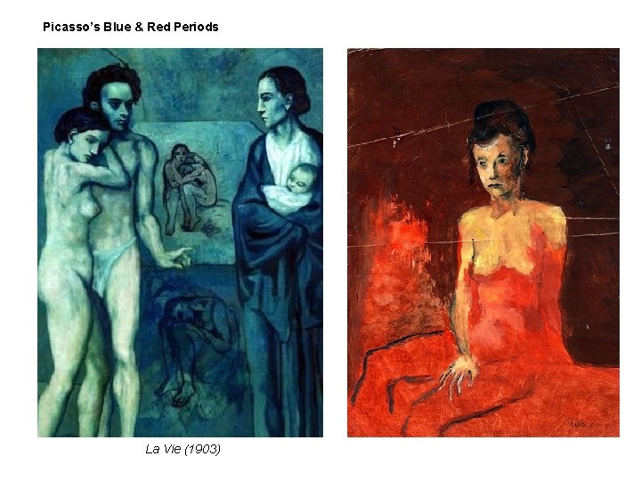 Picasso’s Blue & Red Periods La Vie (1903) 