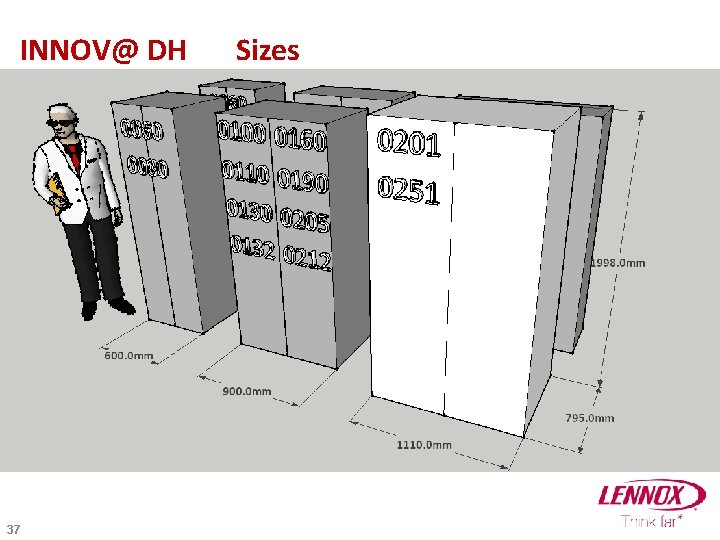 INNOV@ DH 37 Sizes 