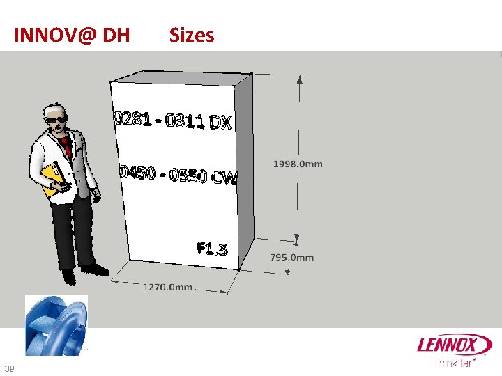 INNOV@ DH 39 Sizes 
