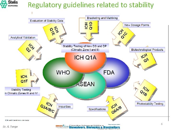  Regulatory guidelines related to stability Dr. R. Tunga 6 