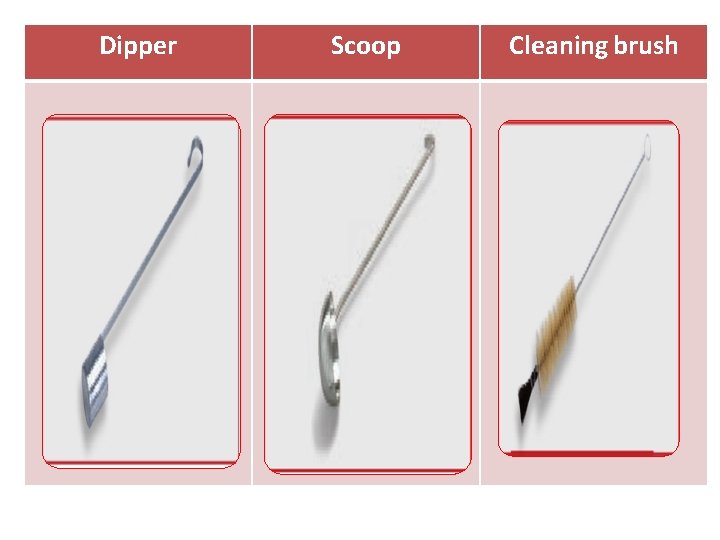 Dipper Scoop Cleaning brush 