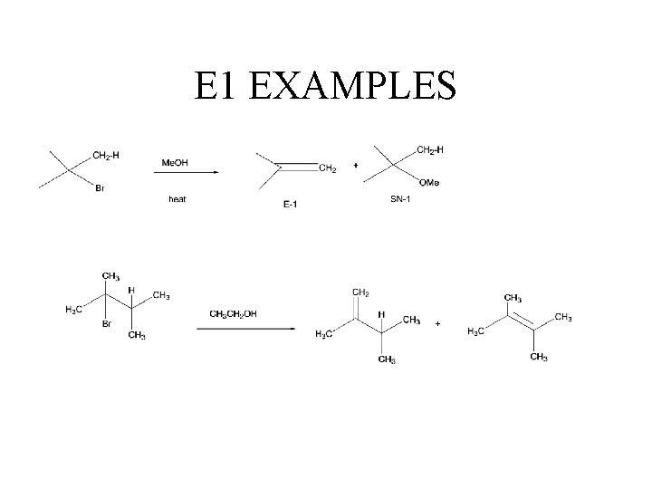 E 1 EXAMPLES + 