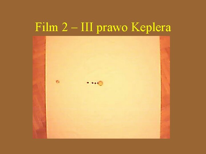 Film 2 – III prawo Keplera 