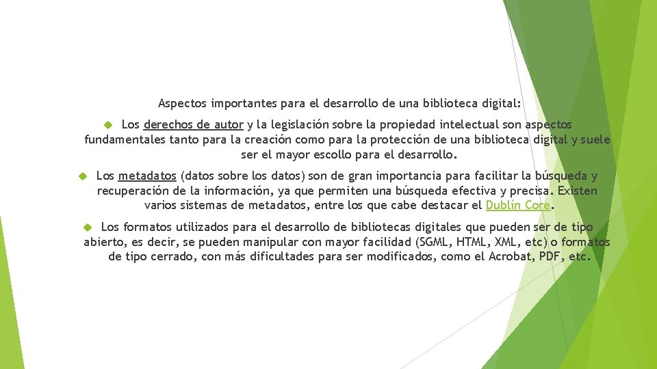 Aspectos importantes para el desarrollo de una biblioteca digital: Los derechos de autor y