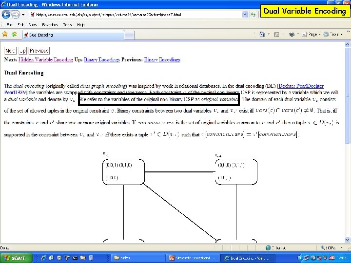 Dual Variable Encoding 