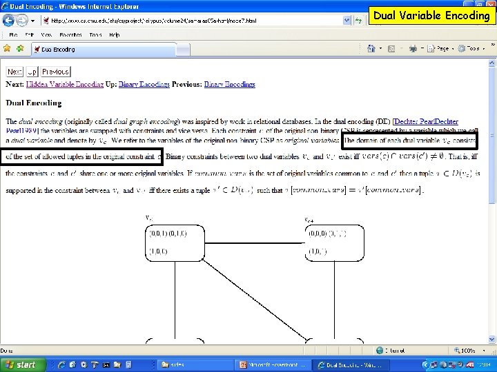 Dual Variable Encoding 
