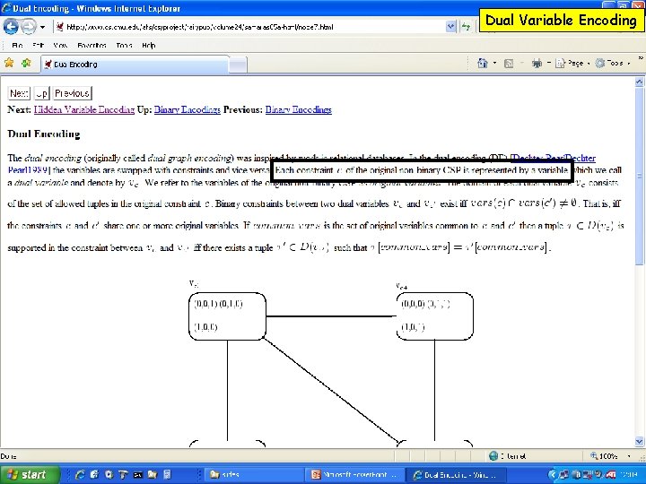 Dual Variable Encoding 