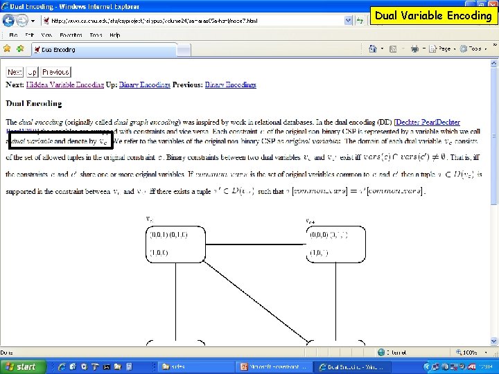 Dual Variable Encoding 