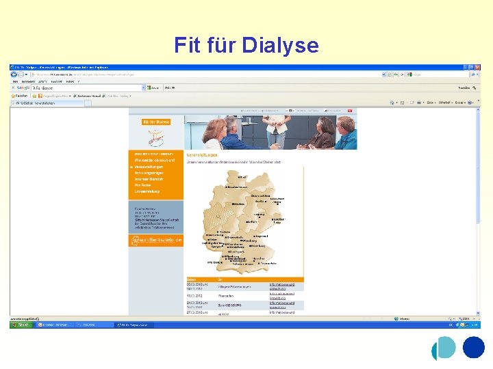 Fit für Dialyse 