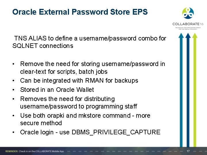 Oracle External Password Store EPS TNS ALIAS to define a username/password combo for SQLNET