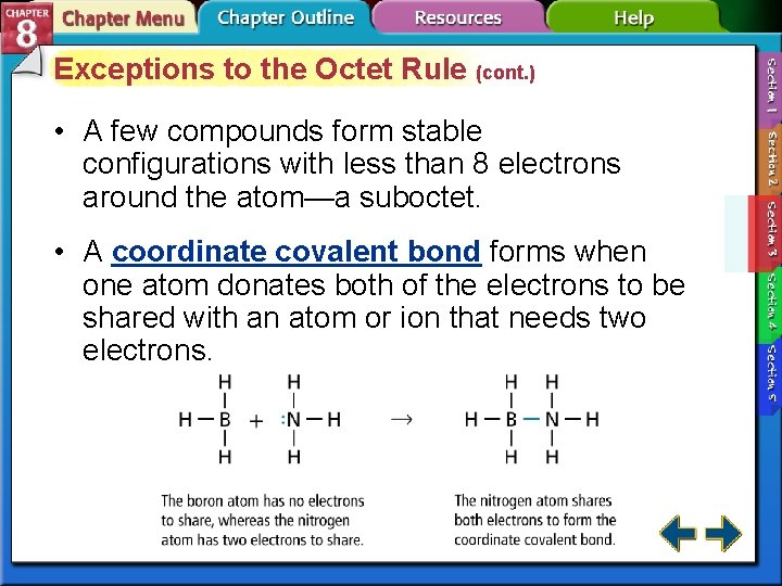 Exceptions to the Octet Rule (cont. ) • A few compounds form stable configurations