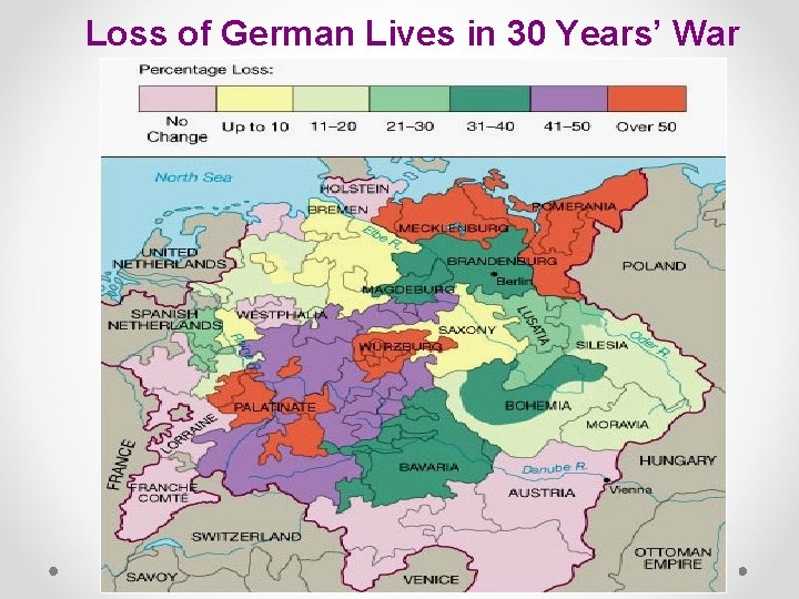 Loss of German Lives in 30 Years’ War 