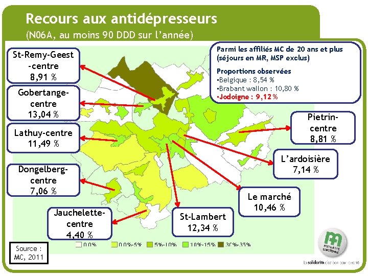 # Recours aux antidépresseurs (N 06 A, au moins 90 DDD sur l’année) St-Remy-Geest