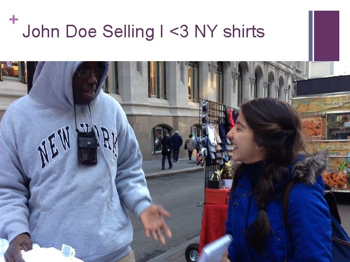 + John Doe Selling I <3 NY shirts 