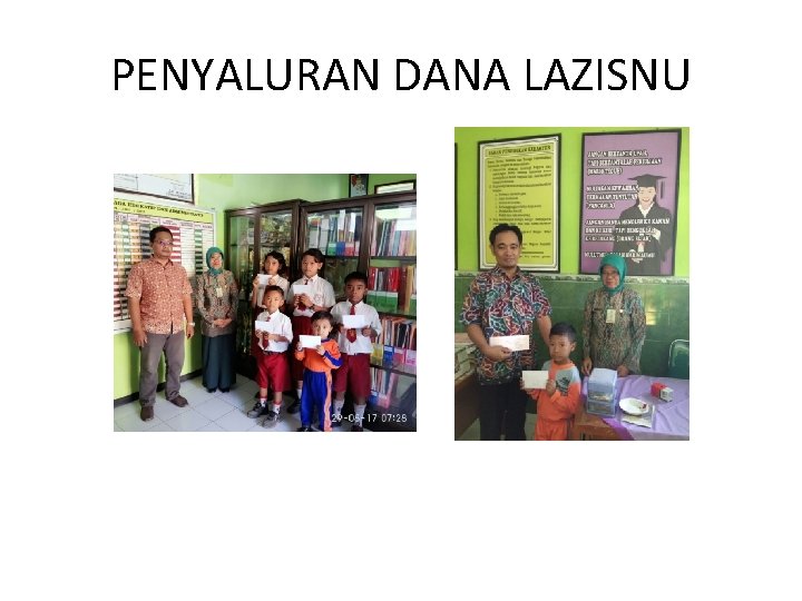 PENYALURAN DANA LAZISNU 