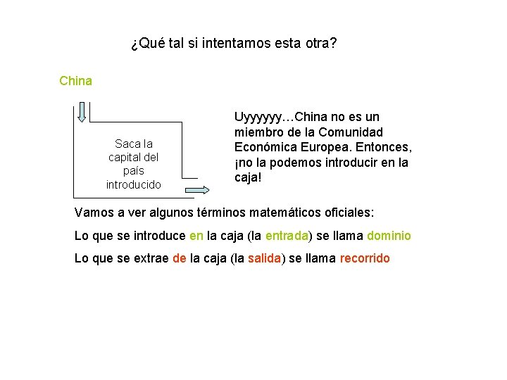 ¿Qué tal si intentamos esta otra? China Saca la capital del país introducido Uyyyyyy…China