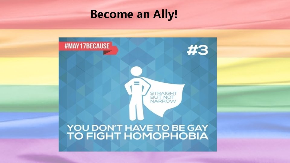 Become an Ally! 