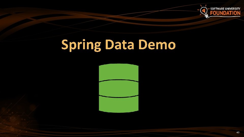 Spring Data Demo 43 