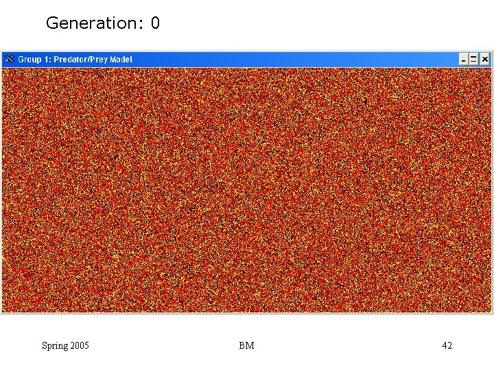 Generation: 0 Spring 2005 BM 42 