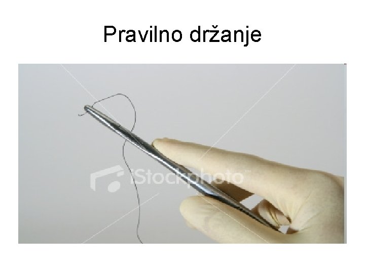 Pravilno držanje 