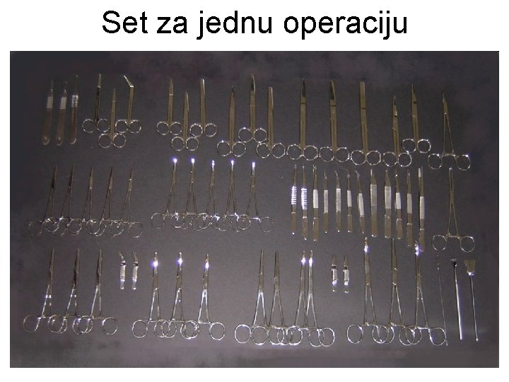 Set za jednu operaciju 