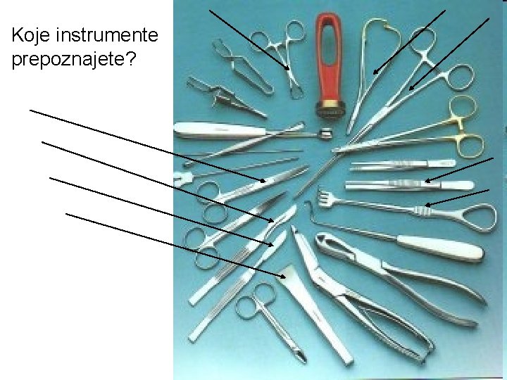 Koje instrumente prepoznajete? 