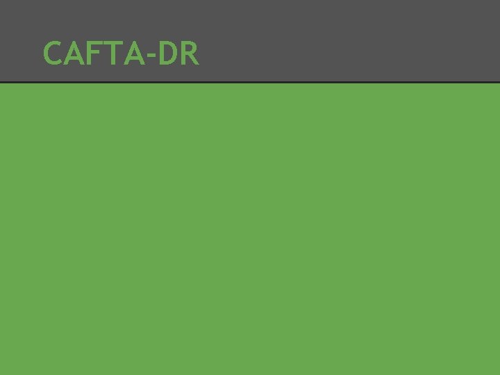 CAFTA-DR 