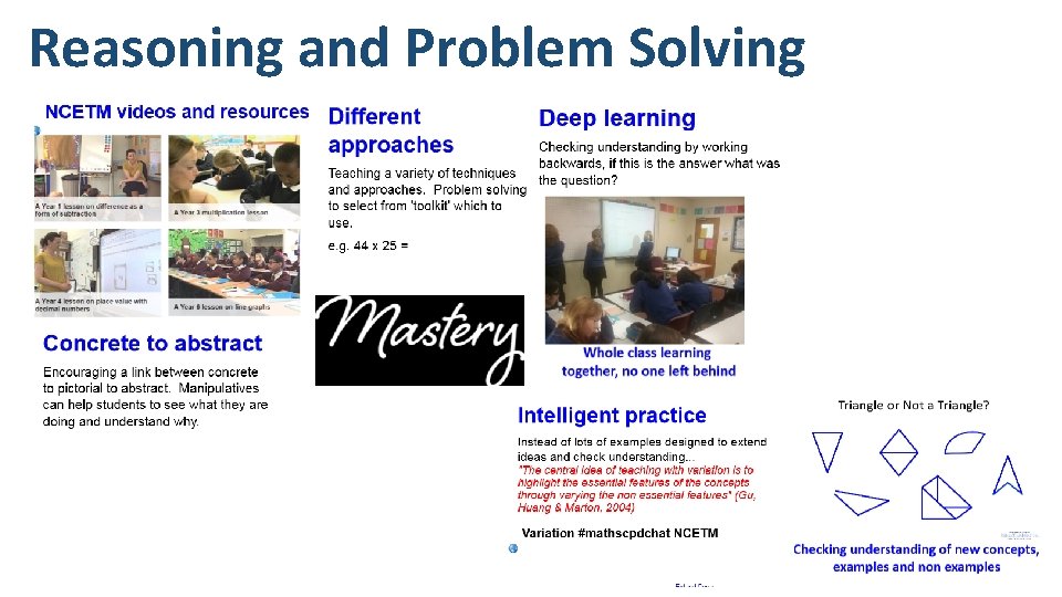 Reasoning and Problem Solving 